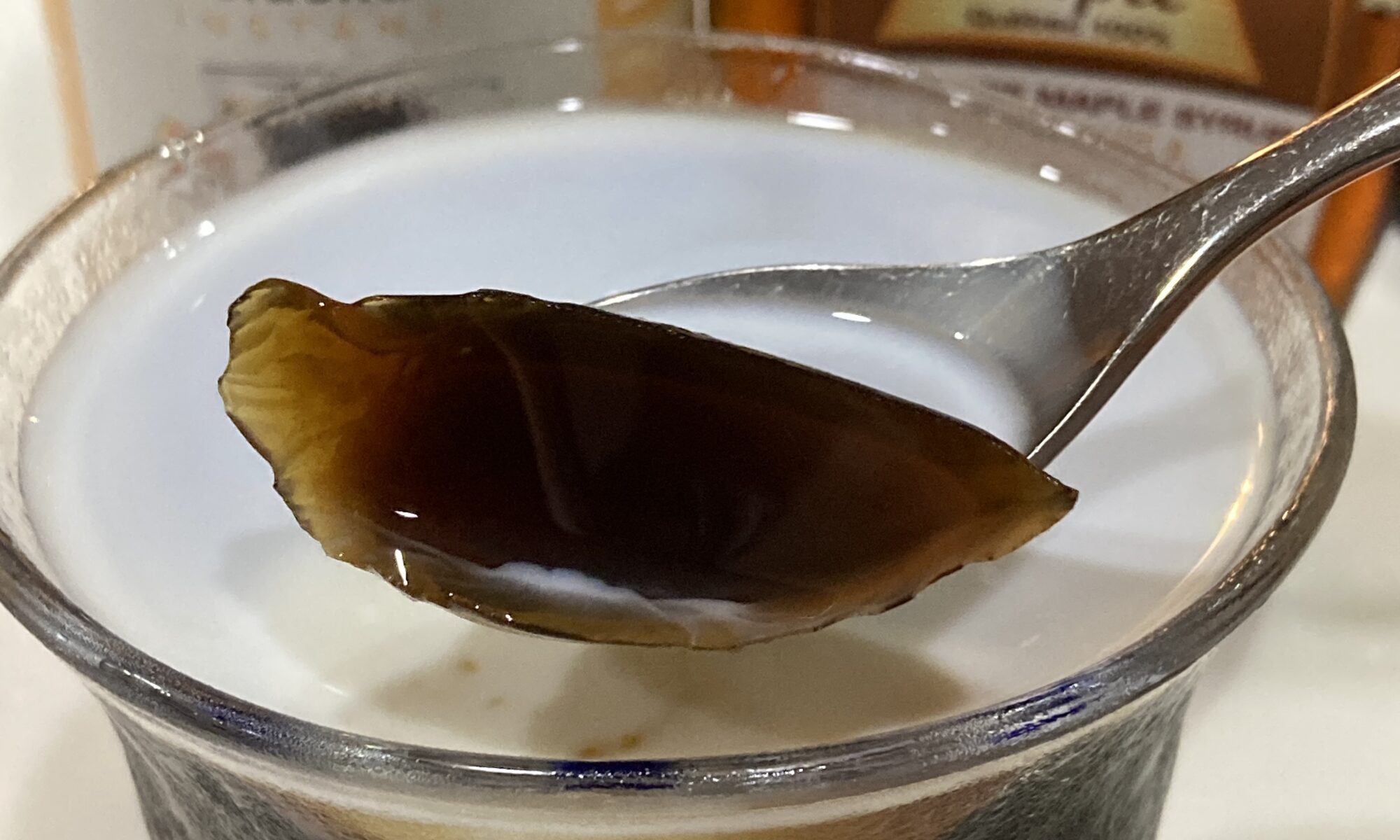 穀物コーヒーゼリー